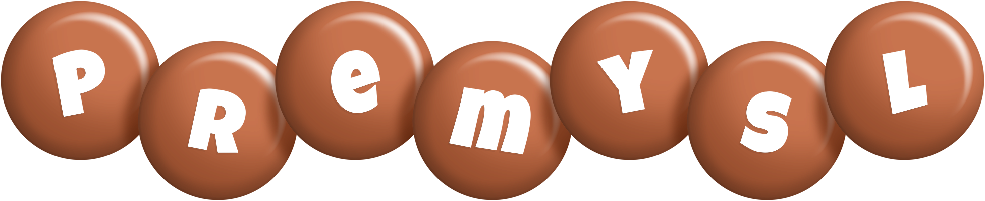 Premysl candy-brown logo