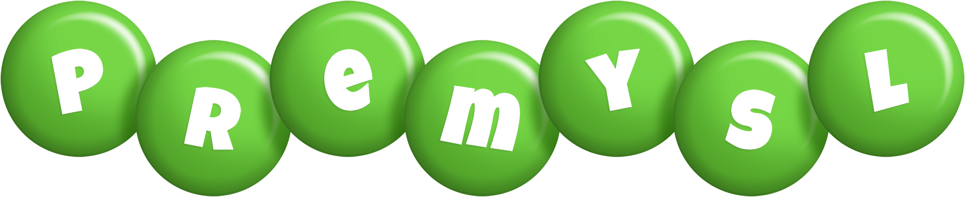 Premysl candy-green logo