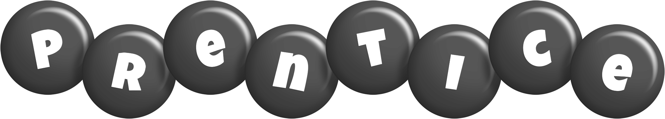 Prentice candy-black logo