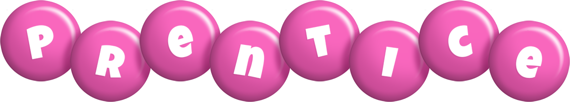 Prentice candy-pink logo