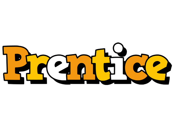 Prentice cartoon logo