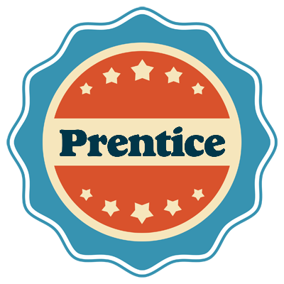 Prentice labels logo