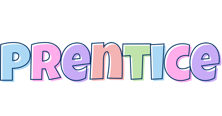 Prentice pastel logo