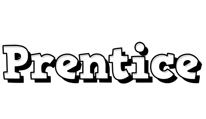 Prentice snowing logo