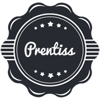 Prentiss badge logo