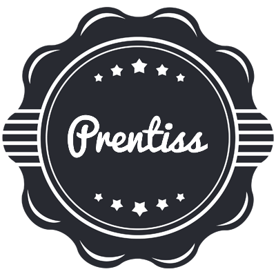 Prentiss badge logo