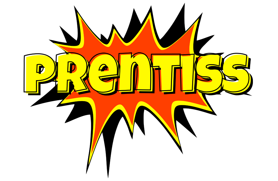 Prentiss bazinga logo