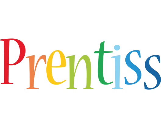 Prentiss birthday logo