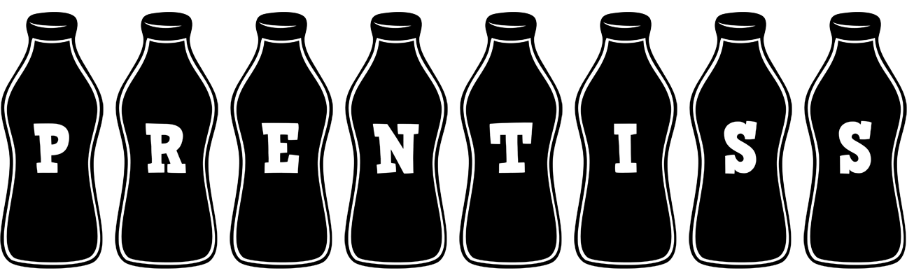 Prentiss bottle logo