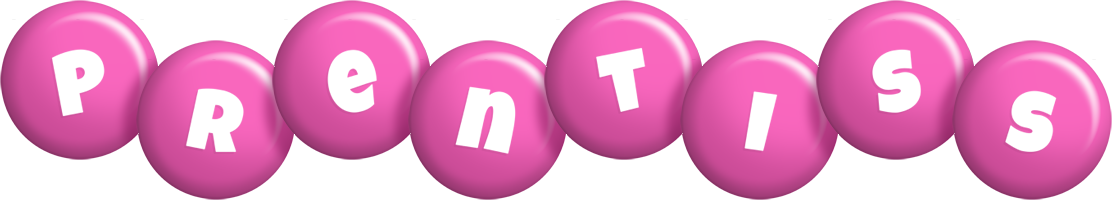 Prentiss candy-pink logo