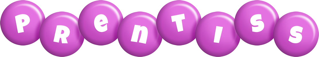 Prentiss candy-purple logo