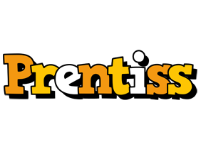 Prentiss cartoon logo