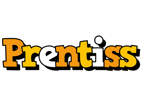 Prentiss cartoon logo