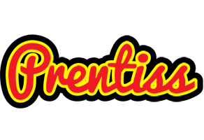 Prentiss fireman logo