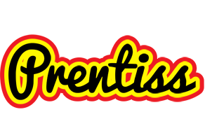 Prentiss flaming logo