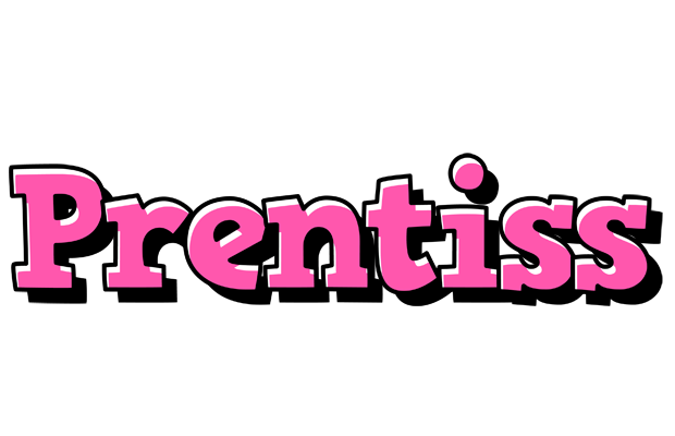 Prentiss girlish logo