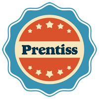 Prentiss labels logo