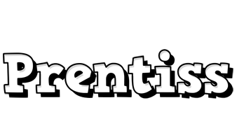 Prentiss snowing logo