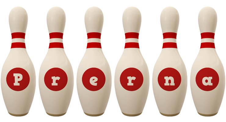 Prerna bowling-pin logo