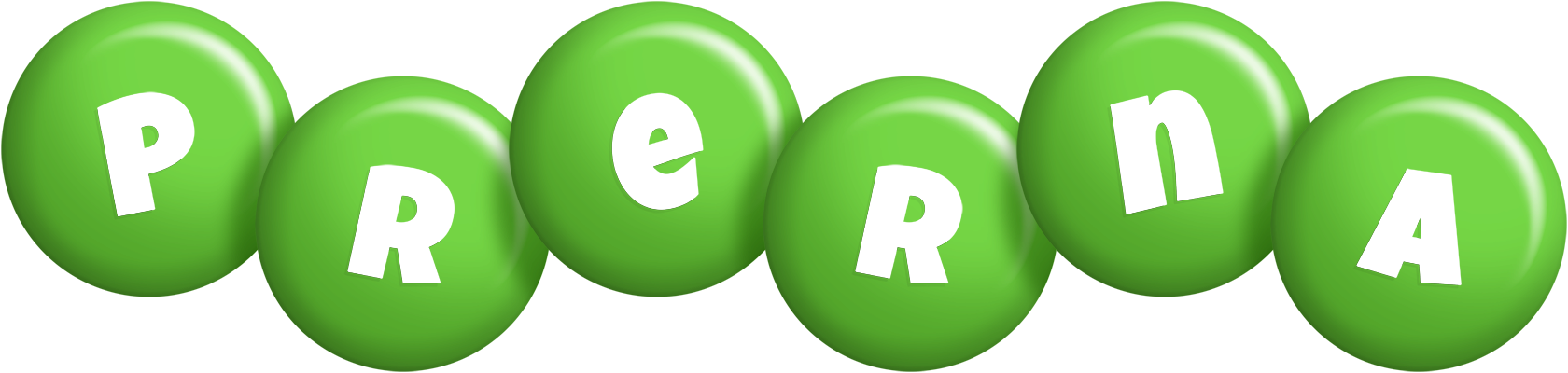 Prerna candy-green logo