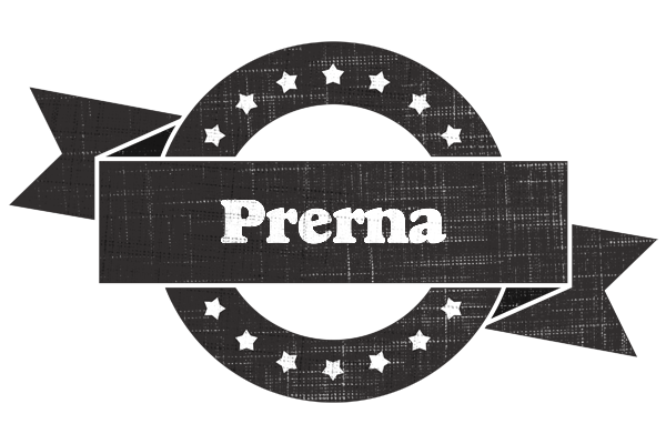 Prerna grunge logo