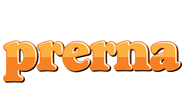 Prerna orange logo