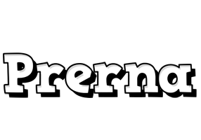 Prerna snowing logo