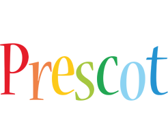 Prescot birthday logo