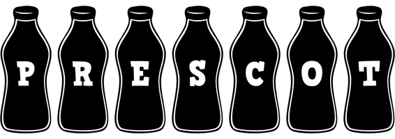 Prescot bottle logo