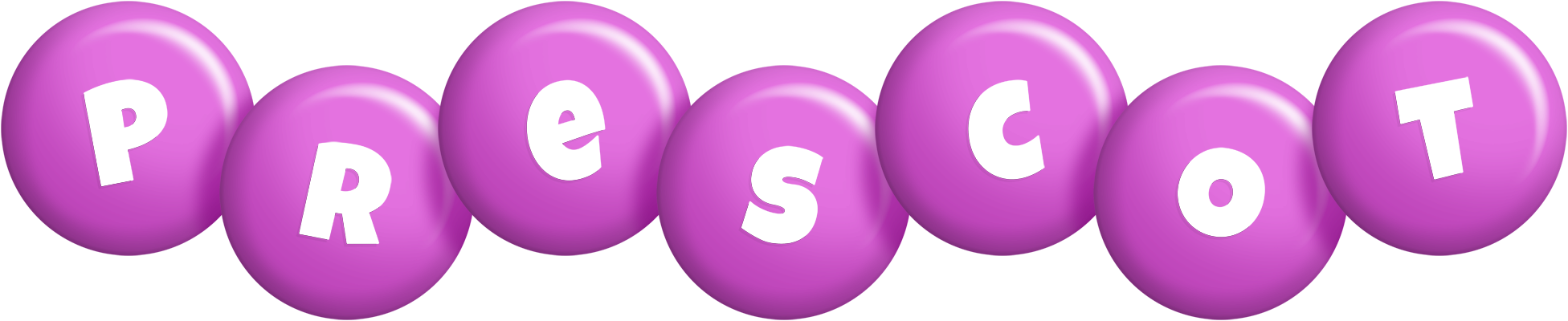 Prescot candy-purple logo