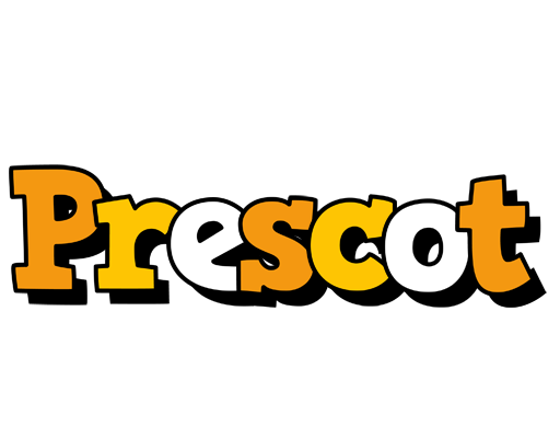 Prescot cartoon logo