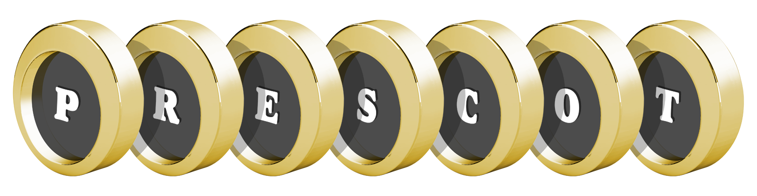 Prescot gold logo