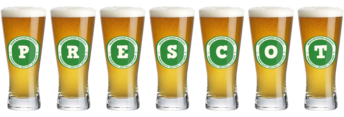Prescot lager logo