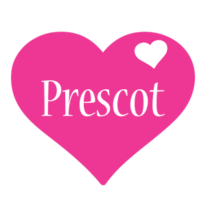 Prescot love-heart logo