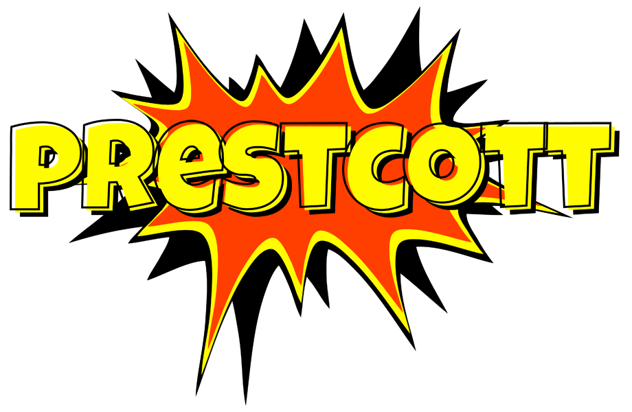 Prestcott bazinga logo