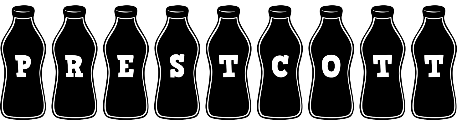 Prestcott bottle logo