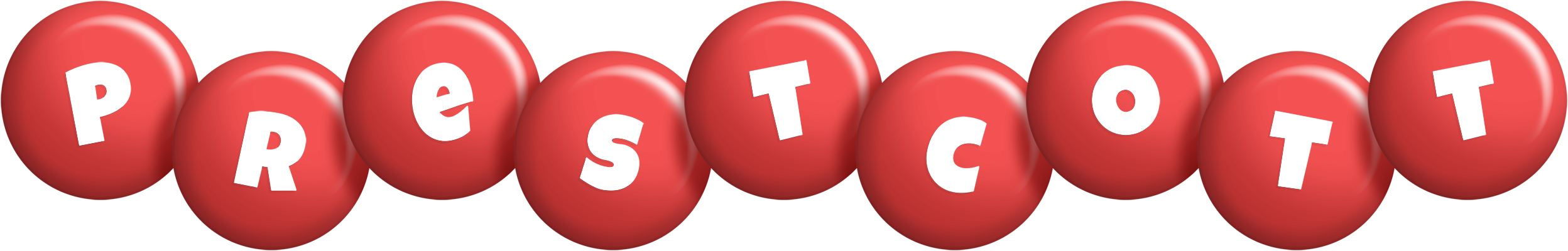 Prestcott candy-red logo