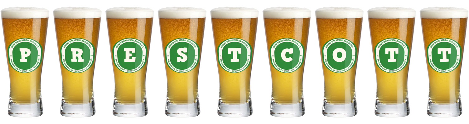 Prestcott lager logo