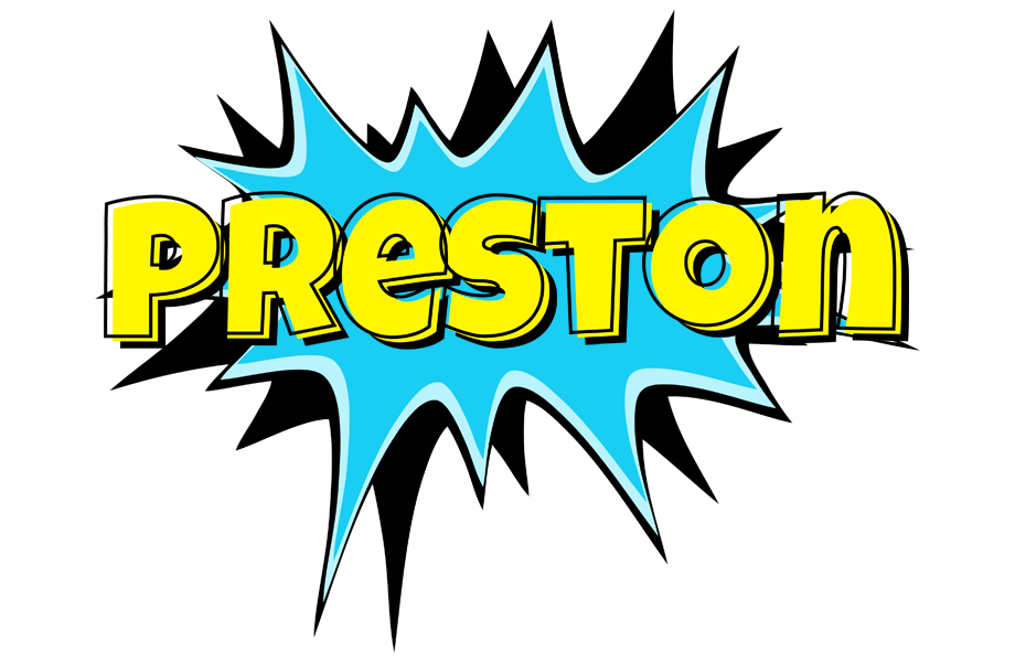 Preston amazing logo
