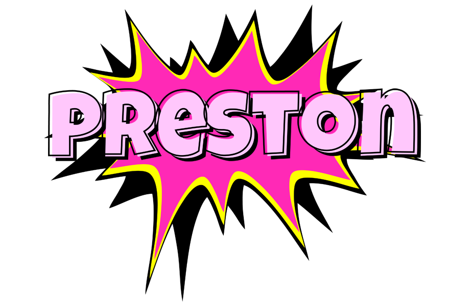 Preston badabing logo