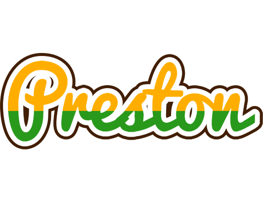 Preston banana logo