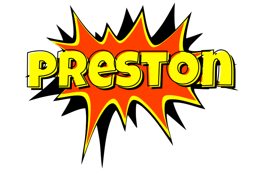 Preston bazinga logo
