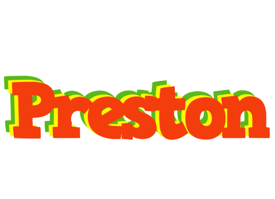 Preston bbq logo