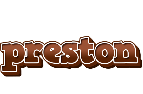 Preston brownie logo