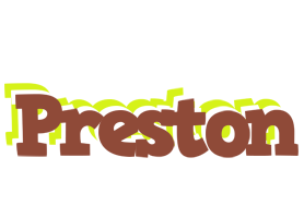 Preston caffeebar logo