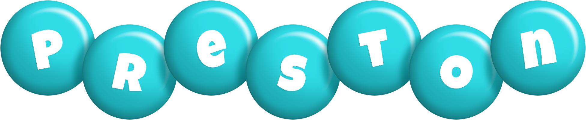 Preston candy-azur logo