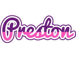 Preston cheerful logo