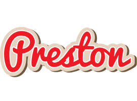 Preston chocolate logo