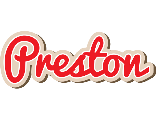 Preston chocolate logo