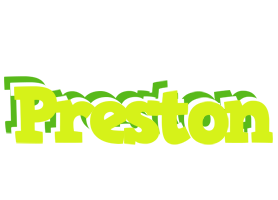 Preston citrus logo